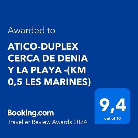 Atico-Duplex Cerca De Denia Y La Playa - Apartment Luaran gambar
